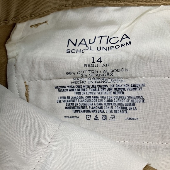 Nautica Boys' School Uniform Pants Size 14 - Picture 3 of 11